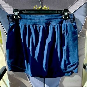 Lululemon navy blue sz 16 long skort gently used